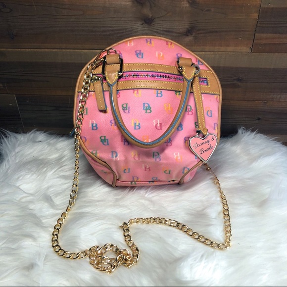 Dooney & Bourke Handbags - Vintage Dooney & Bourke Circle It Pink Crossbody